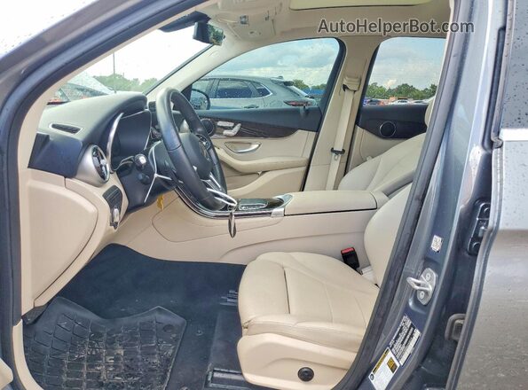 W1N0G8DB8MV265014 2021 MERCEDES-BENZ GLC-CLASS Серый Вид салона спереди