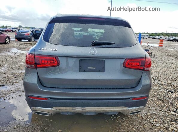 W1N0G8DB8MV265014 2021 MERCEDES-BENZ GLC-CLASS Серый Вид сзади