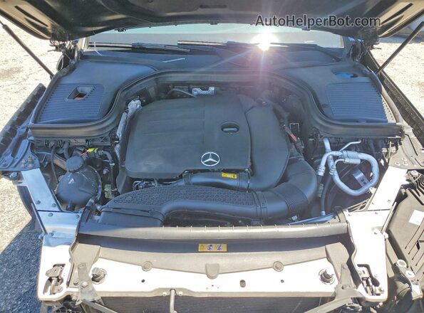 W1N0G8DB8MV324076 2021 MERCEDES-BENZ GLC-CLASS Black Engine compartment view