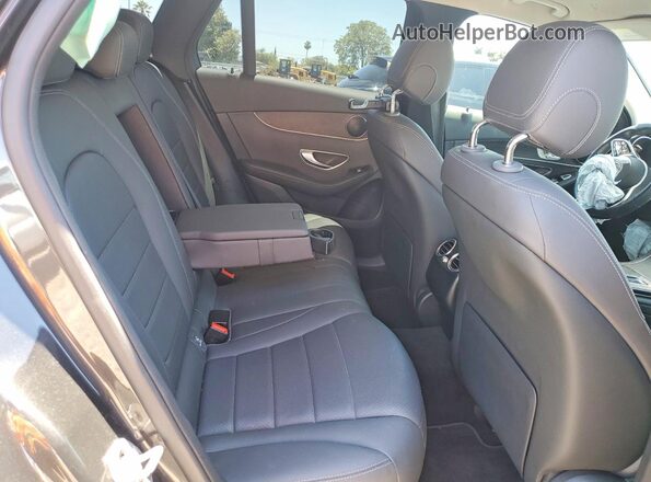 W1N0G8DB8MV324076 2021 MERCEDES-BENZ GLC-CLASS Black Rear interior view