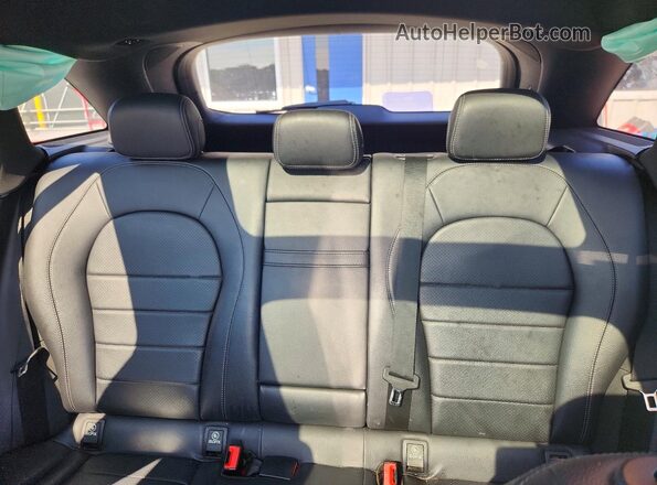 W1N0G8EB1MF893456 2021 MERCEDES-BENZ GLC-CLASS Белый Вид задних сидений