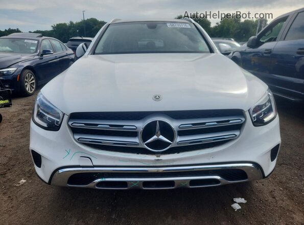 W1N0G8EB1MV276130 2021 MERCEDES-BENZ GLC-CLASS White Widok z przodu