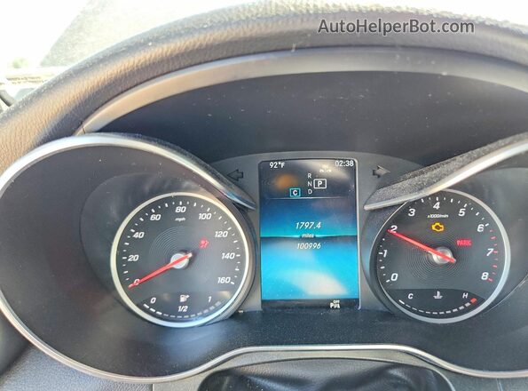 W1N0G8EB4MF902358 2021 MERCEDES-BENZ GLC-CLASS Black ხელსაწყოთა პანელის ხედი