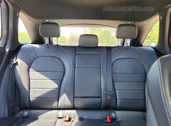 W1N0G8EB4MF902358 2021 MERCEDES-BENZ GLC-CLASS Black უკანა სავარძლების ხედი