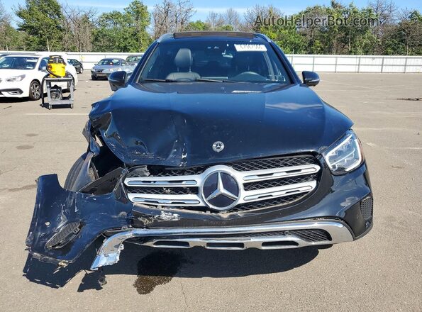 W1N0G8EB4NV398398 2022 MERCEDES-BENZ GLC-CLASS Black Widok z przodu