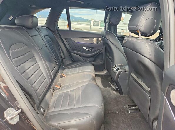 W1N0G8EB5MF900568 2021 MERCEDES-BENZ GLC-CLASS Black უკანა სავარძლების ხედი
