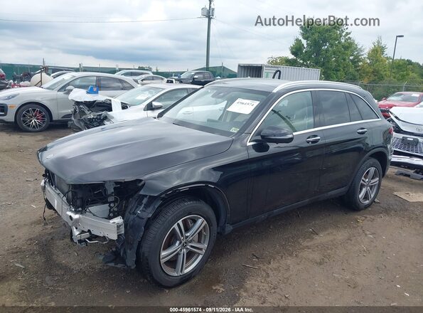 W1N0G8EB5MV286059 2021 MERCEDES-BENZ GLC 300 Черный Передняя левая четверть
