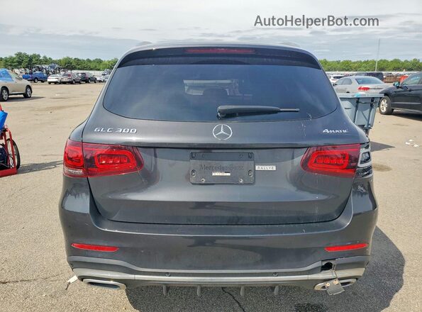 W1N0G8EB5NG119318 2022 MERCEDES-BENZ GLC-CLASS Черный Вид сзади