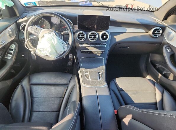 W1N0G8EB6MF870366 2021 MERCEDES-BENZ GLC-CLASS Silver წინა პანელის ხედი