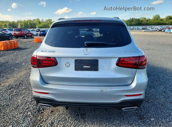 W1N0G8EB6MF870366 2021 MERCEDES-BENZ GLC-CLASS Silver უკანა ხედი