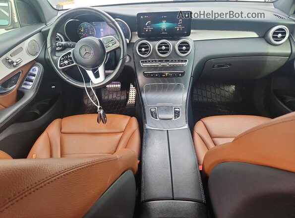 W1N0G8EB7MV293854 2021 MERCEDES-BENZ GLC-CLASS Black Vista del salpicadero