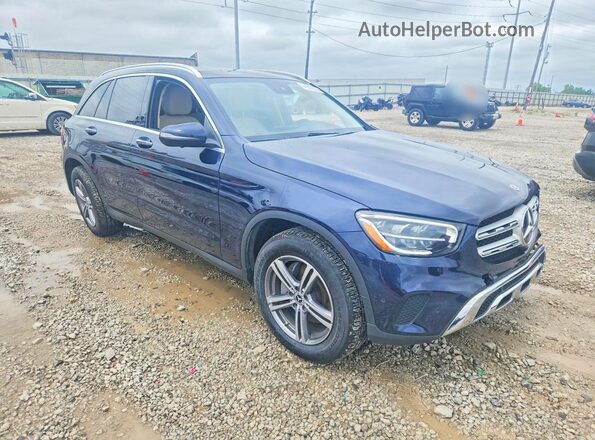 W1N0G8EB9NG072164 2022 MERCEDES-BENZ GLC-CLASS Blue წინა მარჯვენა