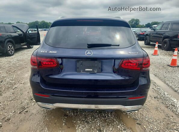 W1N0G8EB9NG072164 2022 MERCEDES-BENZ GLC-CLASS Blue უკანა ხედი