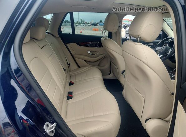 W1N0G8EB9NG072164 2022 MERCEDES-BENZ GLC-CLASS Blue უკანა სალონის ხედი