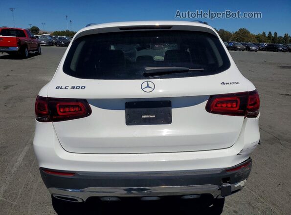 W1N0G8EBXMF888191 2021 MERCEDES-BENZ GLC-CLASS White Rear view