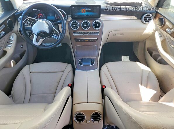 W1N0G8EBXMF888191 2021 MERCEDES-BENZ GLC-CLASS White Dashboard view