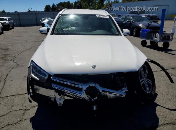 W1N0G8EBXMF888191 2021 MERCEDES-BENZ GLC-CLASS White Front view