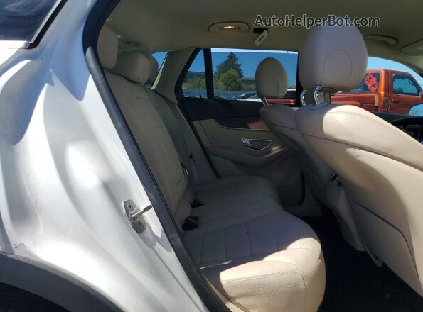 W1N0G8EBXMF888191 2021 MERCEDES-BENZ GLC-CLASS White Rear interior view