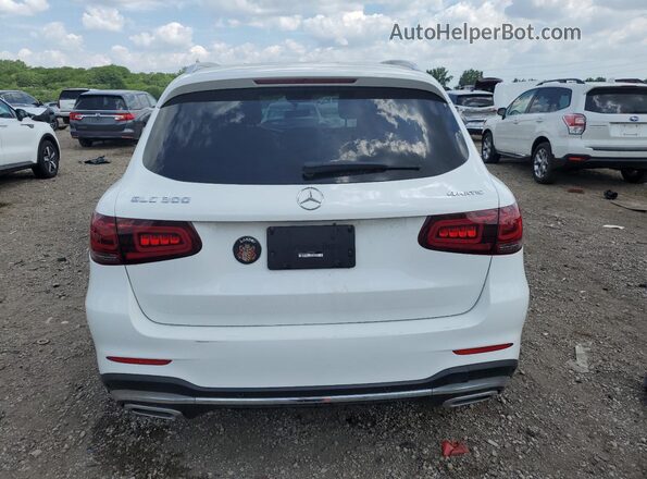 W1N0G8EBXNG112042 2022 MERCEDES-BENZ GLC-CLASS White უკანა ხედი