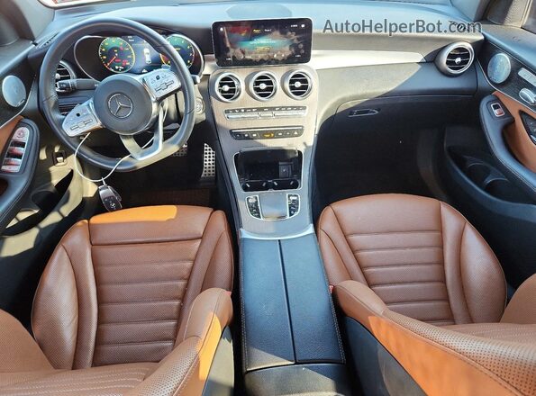 W1N0J8EB2LF818961 2020 MERCEDES-BENZ GLC-CLASS White Widok deski rozdzielczej