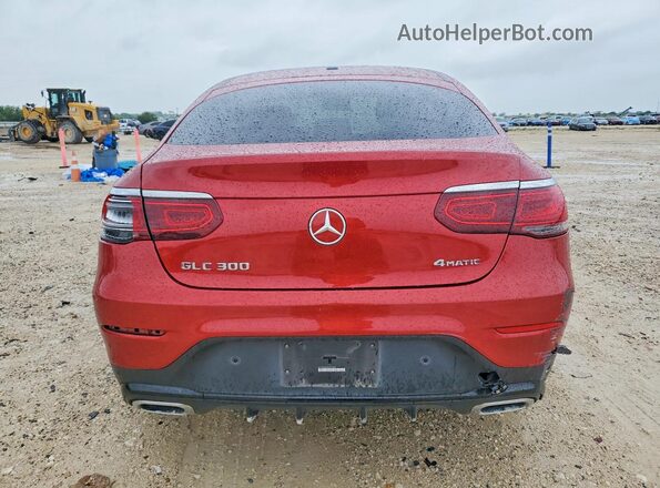 W1N0J8EB3NG039095 2022 MERCEDES-BENZ GLC-CLASS Красный Вид сзади