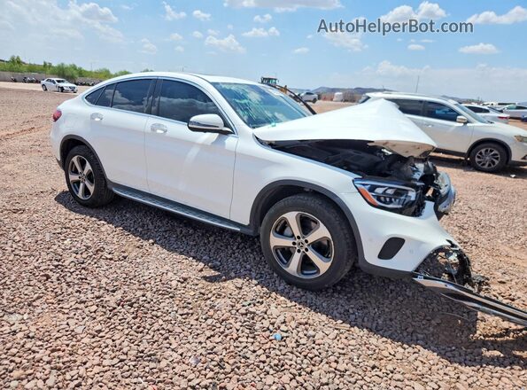 W1N0J8EB5MF906940 2021 MERCEDES-BENZ GLC-CLASS Белый Передняя правая четверть