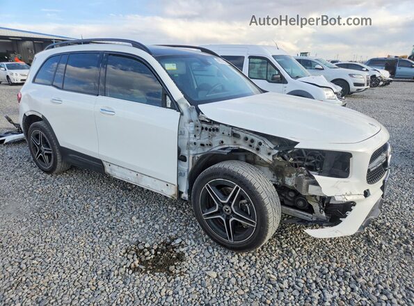W1N4M4HB0LW033450 2020 MERCEDES-BENZ GLB-CLASS Белый Передняя правая четверть