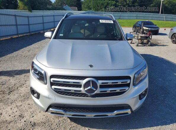 W1N4M4HB0MW110397 2021 MERCEDES-BENZ GLB-CLASS Silver Vista frontal