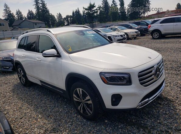 W1N4M4HB0SW411748 2025 MERCEDES-BENZ GLB-CLASS White Front right