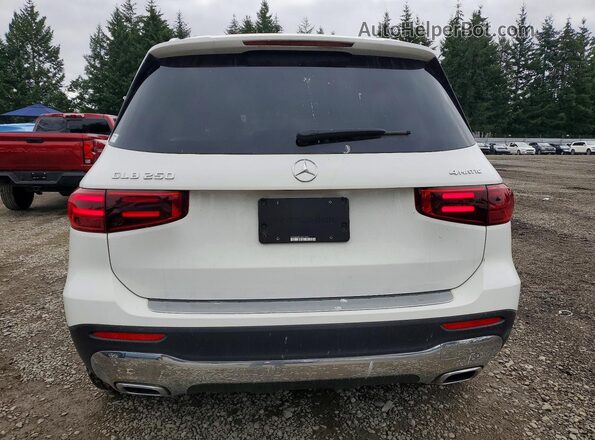 W1N4M4HB0SW411748 2025 MERCEDES-BENZ GLB-CLASS White Rear view