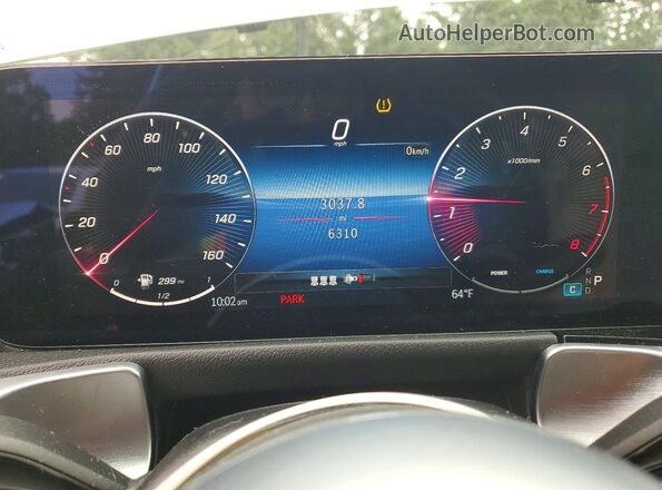 W1N4M4HB0SW411748 2025 MERCEDES-BENZ GLB-CLASS White Instrument cluster view