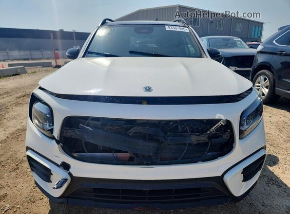 W1N4M4HB2SW422749 2025 MERCEDES-BENZ GLB-CLASS White Դիմացի տեսք