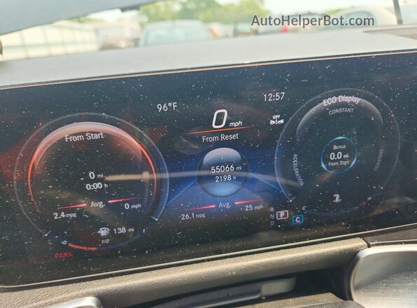 W1N4M4HB5PW321468 2023 MERCEDES-BENZ GLB-CLASS Black Instrument cluster view