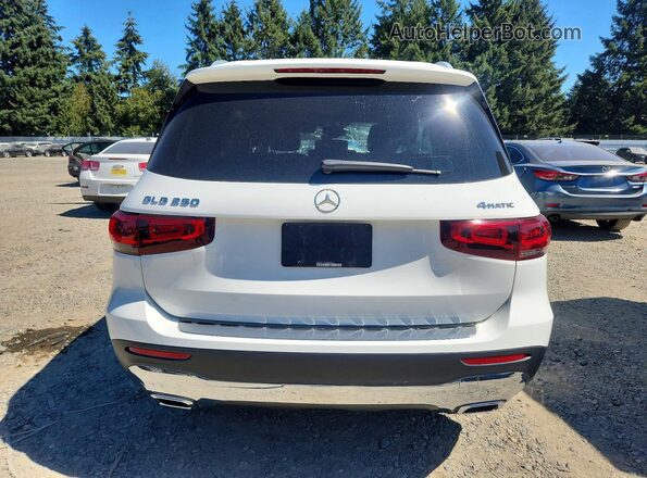 W1N4M4HB6LW020637 2020 MERCEDES-BENZ GLB-CLASS White Rear view