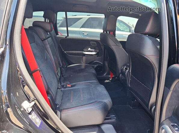 W1N4M5BBXSW389739 2025 MERCEDES-BENZ GLB-CLASS Black Vista de los asientos traseros