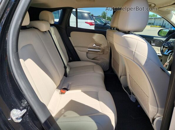 W1N4N4HB0MJ205889 2021 MERCEDES-BENZ GLA Черный Вид задней части салона