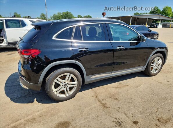 W1N4N4HB0MJ205889 2021 MERCEDES-BENZ GLA Черный Задняя правая четверть