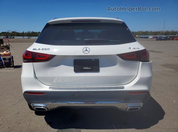 W1N4N4HB0MJ245955 2021 MERCEDES-BENZ GLA White Rear view