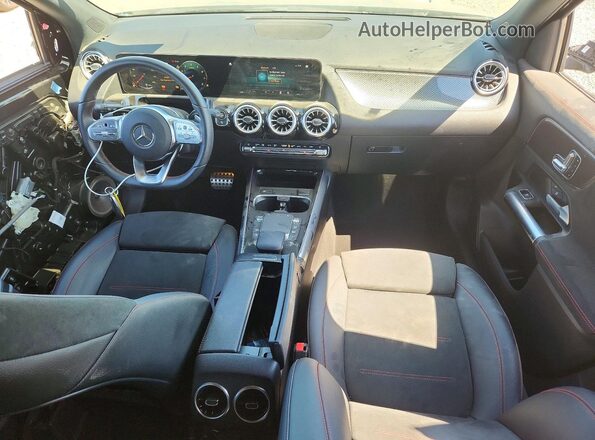 W1N4N4HB6NJ356656 2022 MERCEDES-BENZ GLA Черный Вид панели приборов