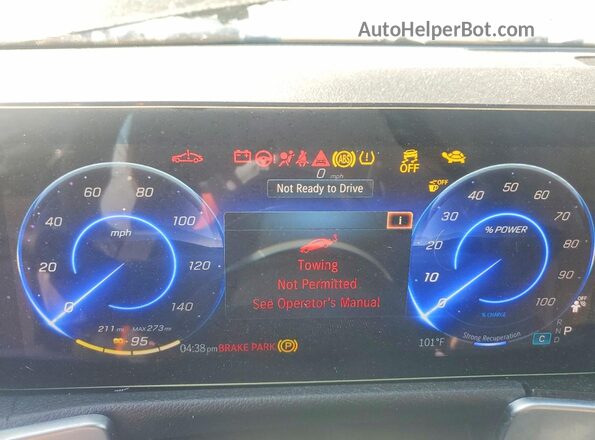 W1N9M0CB4SN130130 2025 MERCEDES-BENZ EQB Black Instrument cluster view