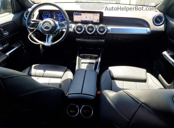 W1N9M0CBXRN092266 2024 MERCEDES-BENZ EQB Черный Вид панели приборов