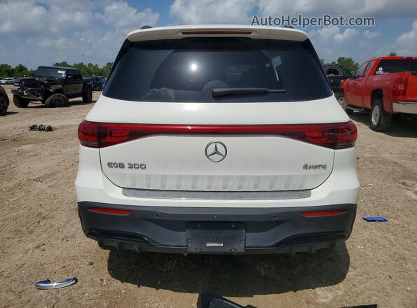 W1N9M0KB2PN042508 2023 MERCEDES-BENZ EQB White Вид ззаду