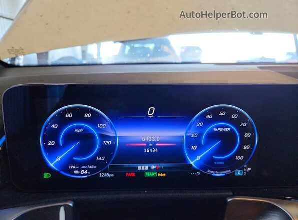 W1N9M0KB5RN106284 2024 MERCEDES-BENZ EQB White ხელსაწყოთა პანელის ხედი