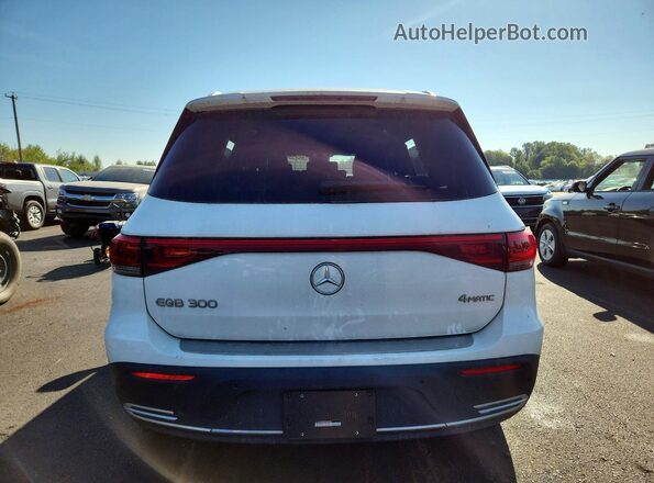 W1N9M0KB9PN043347 2023 MERCEDES-BENZ EQB White უკანა ხედი