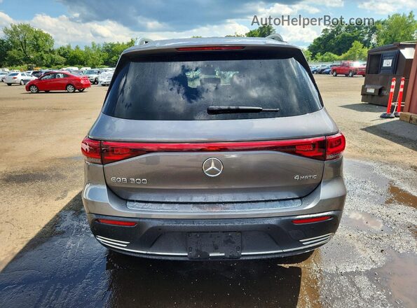 W1N9M0KBXPN064997 2023 MERCEDES-BENZ EQB Gray Հետևի տեսք