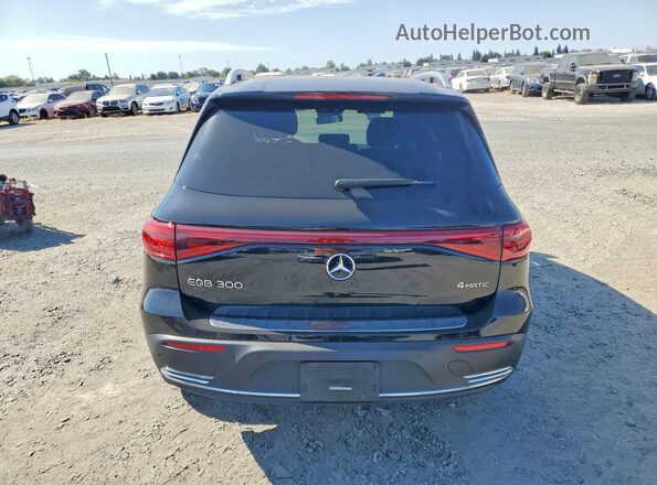 W1N9M0KBXRN110914 2024 MERCEDES-BENZ EQB Black Вид ззаду