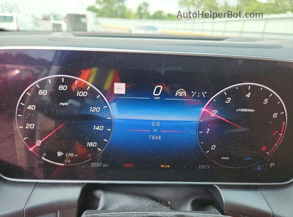 W1NKM4HB1RF193305 2024 MERCEDES-BENZ GLC-CLASS White Սարքավորումների վահանակի տեսք