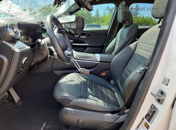 W1NKM4HB3PF034587 2023 MERCEDES-BENZ GLC-CLASS White Вид салону спереду