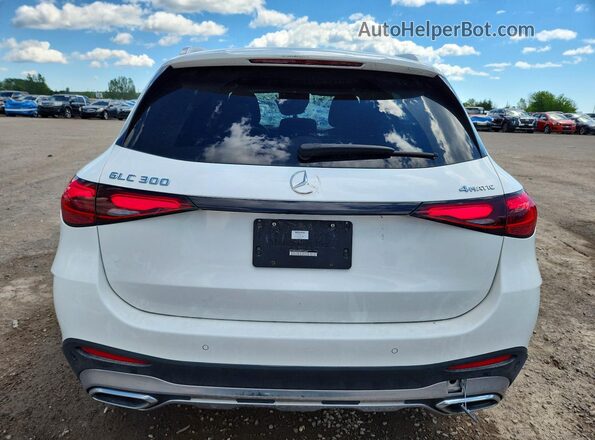 W1NKM4HB3PF034587 2023 MERCEDES-BENZ GLC-CLASS White Вид ззаду