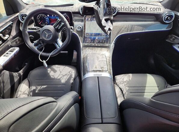 W1NKM4HB3PF034587 2023 MERCEDES-BENZ GLC-CLASS White Вид панелі приладів